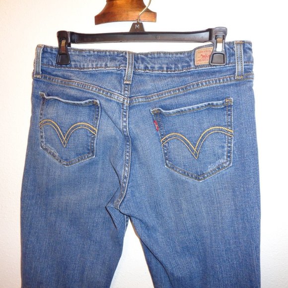 Levi's 518 Juniors Superlow Bootcut Jeans size 9 M - Picture 2 of 11